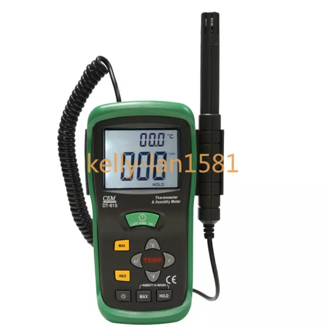 CEM DT-615 Professional Handheld High Precision Humidity and Temperature Meter