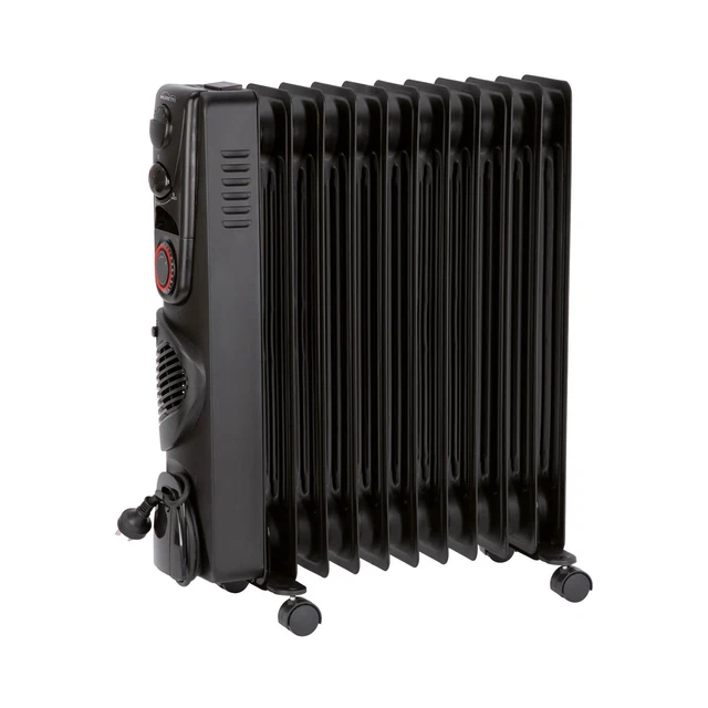 ARLEC 2400W 11 Fin Oil Heater With Fan Boost $139.99 - PicClick AU