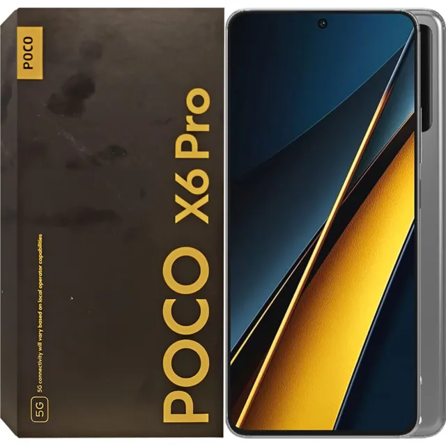 POCO X6 PRO 5G(256GB 8GBStorage) 6.67 Dual Sim Dimensity D8300 Global  Version.