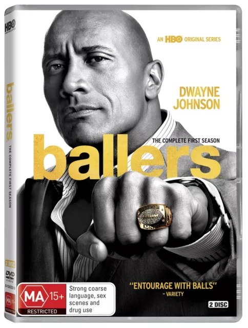 BRAND NEW Ballers : Season 1 (DVD, 2-Disc Set) R4 The Rock Dwayne Series One