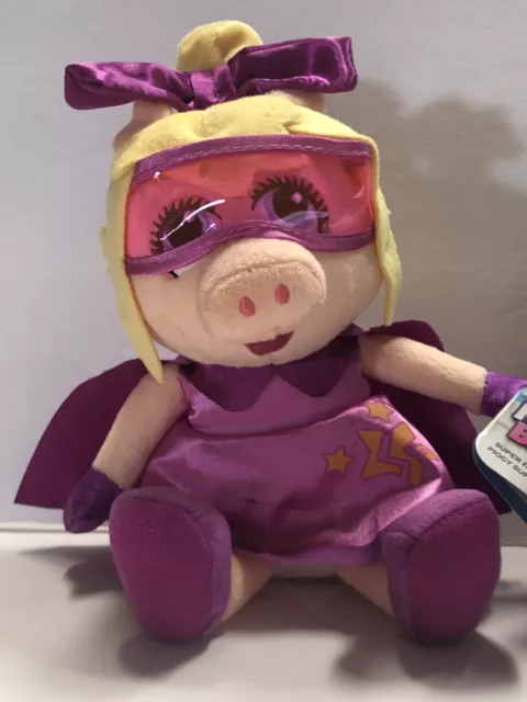 Disney Jr. Baby Muppet Babies Plush Super Fabulous Piggy