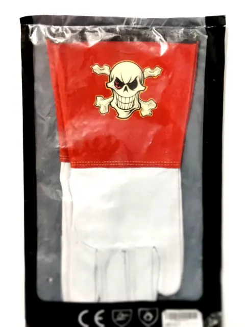 GoatSkin Skull Print X-Large Welding Gloves