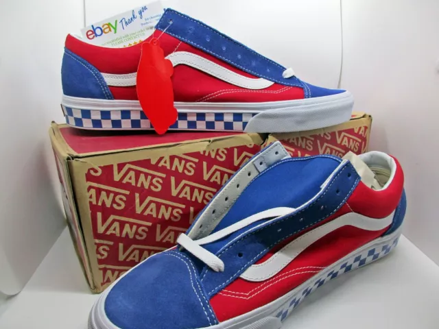 Vans Style 36 BMX Checkers UK Size 12 BNIB VN0A3DZ3U8H