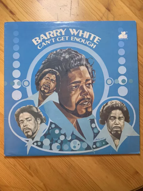 12” Vinyl Album Record, Barry White - Can’t Get Enough