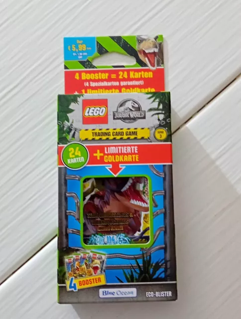 Lego Jurassic World Juego De Cartas Coleccionables Serie 3, Eco Blister 24 Cartas+ Le 114