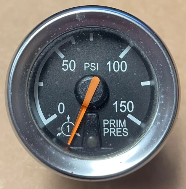 PETERBILT 387 Primary Pressure Gauge 17-05065-027E