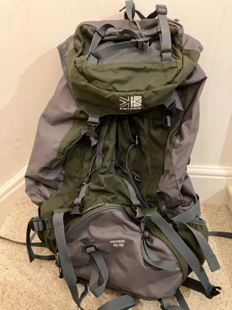 KARRIMOR COUGAR 50 75L Rucksack used once 40.00 PicClick UK