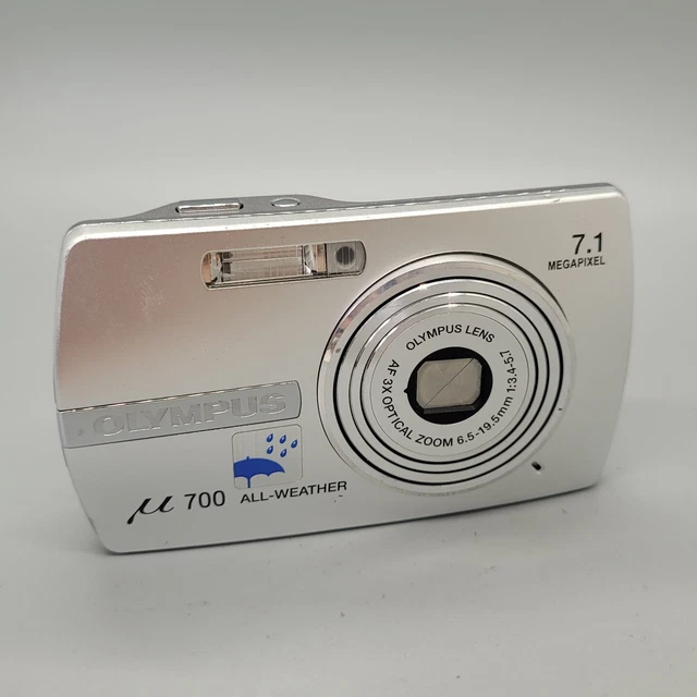 Olympus Mju 700 7.1MP Compact Digital Camera Silver Tested