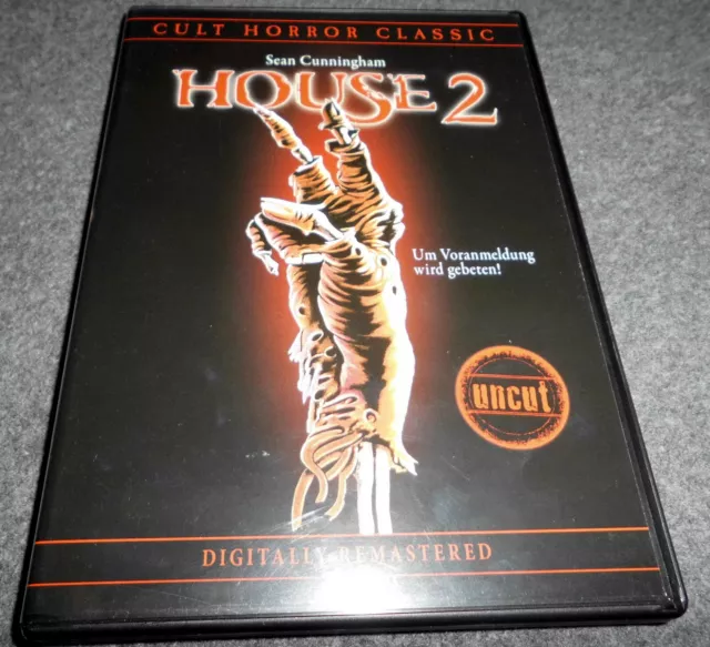 Cult Horror Classic: HOUSE 2 - Das Unerwartete... (1987) DVD Top Zustand UNCUT