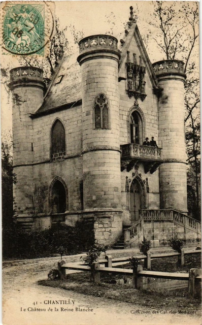 CPA Chantilly- Le Chateau de la Reine Blanche FRANCE (1008553)