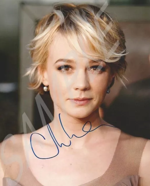 Photo Carey Mulligan - Autographe Signed 10 x 15 cm CM