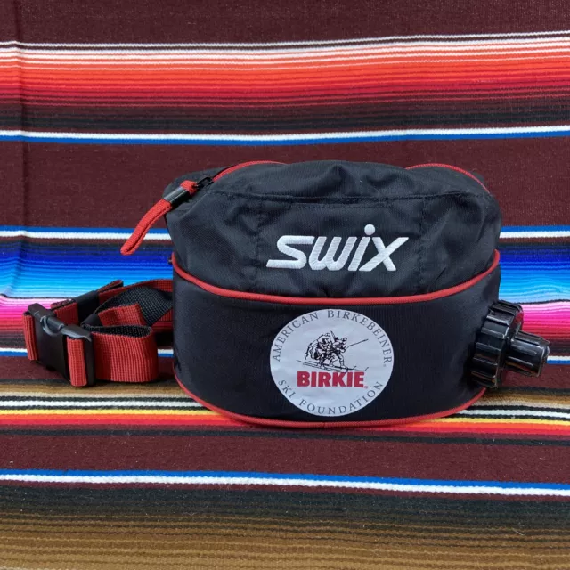 SWIX Drink Belt Liquid Bottle Pack Heavy-Duty Skiing Bag Birkie Ski Foundation