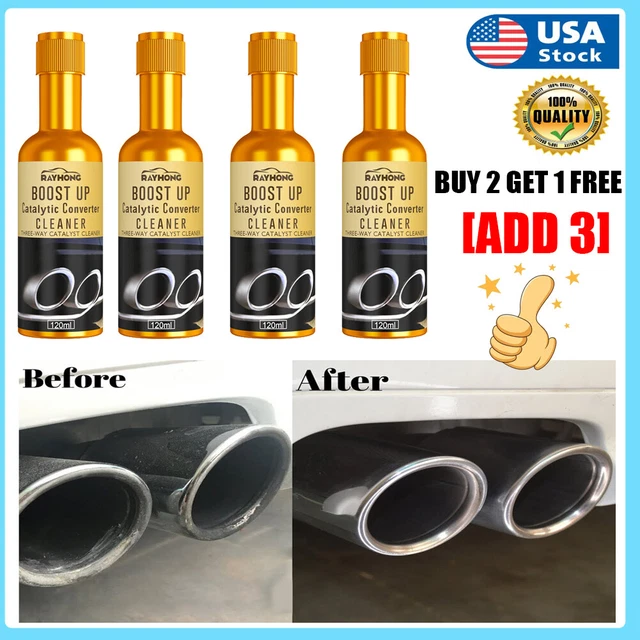 Boost Up Vehicle Engine Catalytic Converter Cleaner Multipurpose Deep Cleaning--