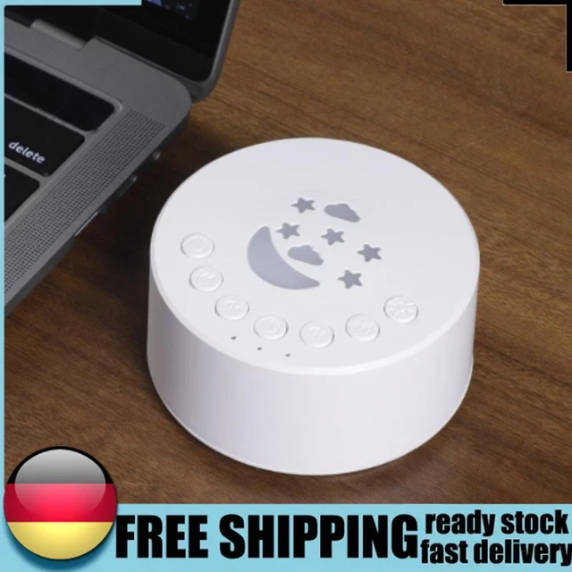 Macchina del rumore bianco bambino luce notturna bambino sonno lettore sonoro relax sonno