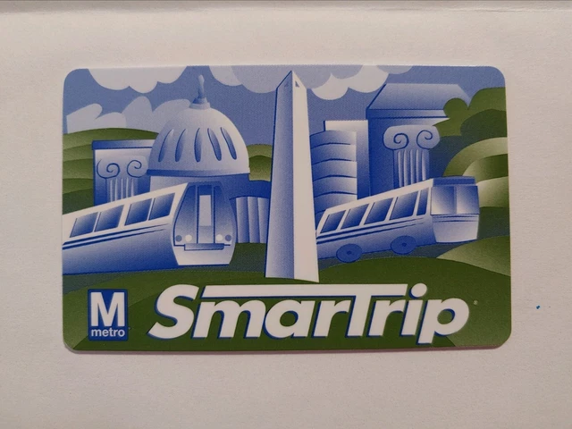 Discount DC Metro Card $100 value for $85