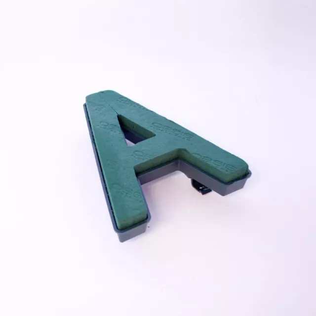 Oasis clip on Quick Clip Floral  Foam Letters a-z available funeral tribute