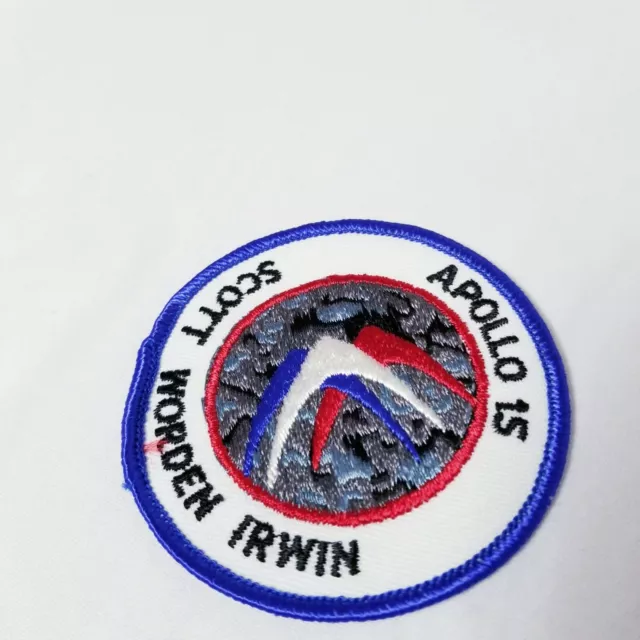 Rare NASA Contractor Awarded Original Apollo 15 Lion Brothers Cloth Crew Patch