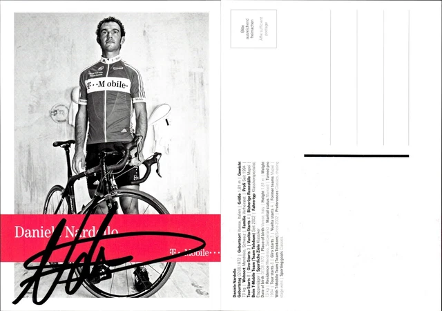 Carte Fan BRIKO Signée Par Fabio Sacchi – Cycliste SAECO – Collection