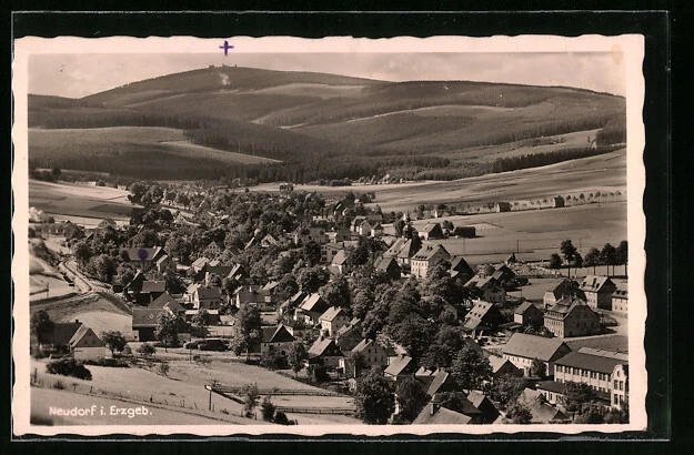 AK Neudorf / Erzgeb., Totalansicht