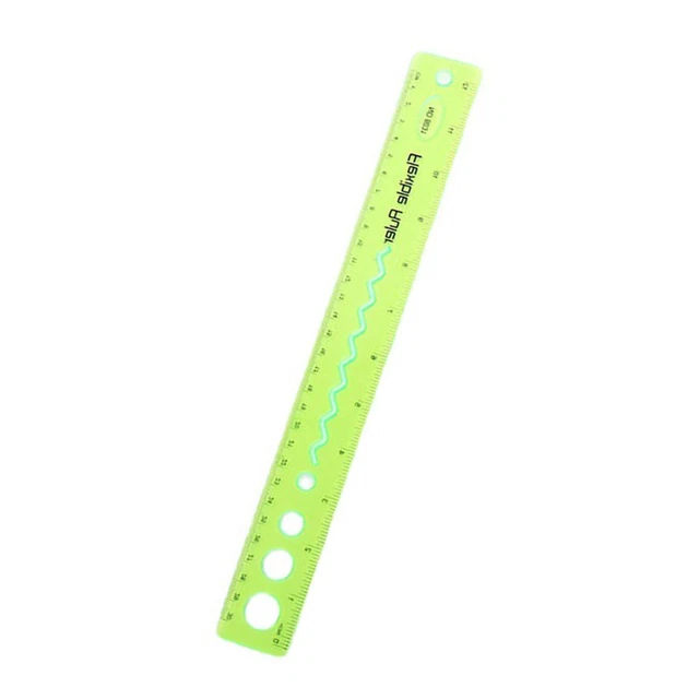 For Kids Student Soft Bendable Ruler Flexible Plastic Ruler Inch And Centimeter