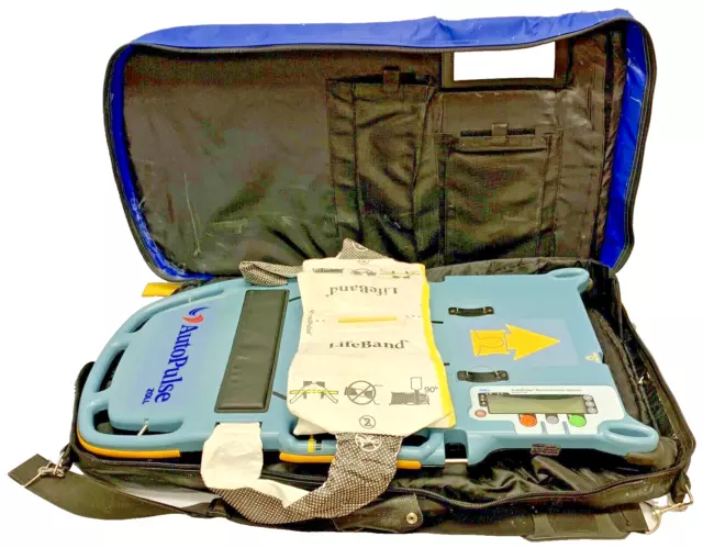 Zoll AutoPulse Resuscitation System Model 100 Platform/LifeBand/Case NO BATTERY