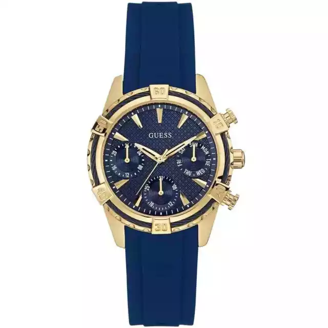 Guess Multi Function Blue Dial Catalina Men's Analog Wrist Watch W0562L2