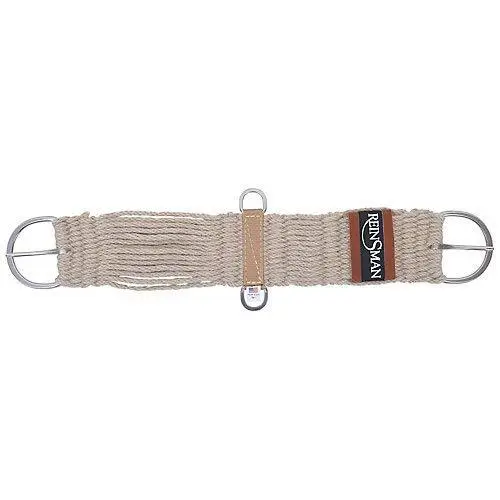 Cinch - Mohair 27 Strand Straight cinch (Tan - Size 36) by Reinsman