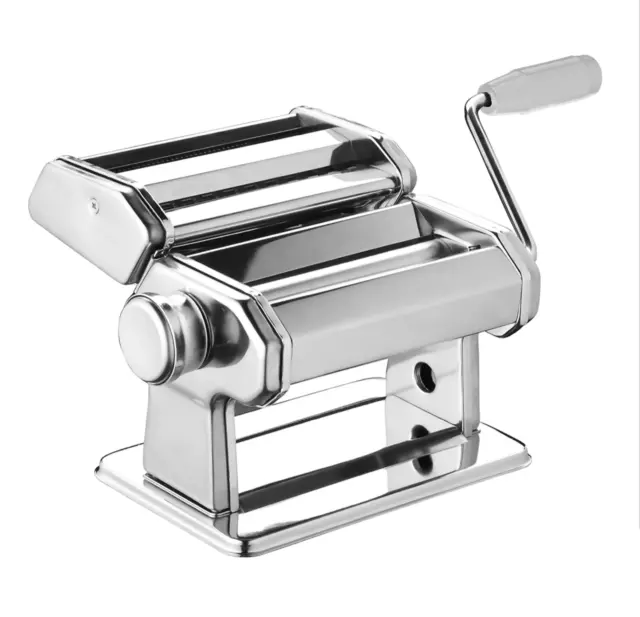 Delihom Pasta Maker - Stainless Steel Pasta Machine, Cutter