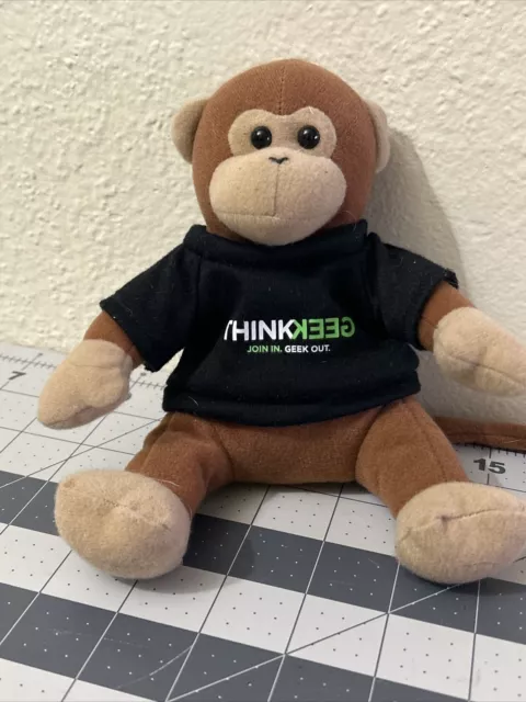 Timmy The ThinkGeek Monkey | 6” Plush | thinkgeek RETIRED