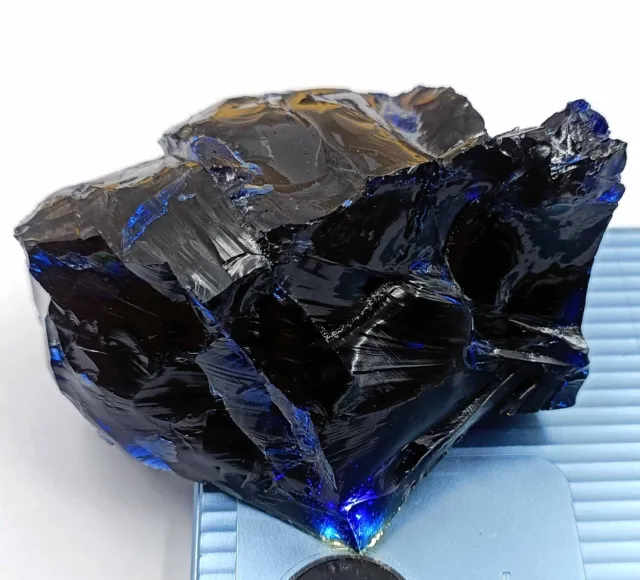 Blue Tanzanite 648 Ct Natural EGL Certified Rough Untreated/Unheated Gemstone