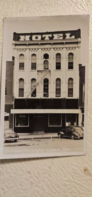 Richland Plaza Hotel -Pulaski Tenn Postcard