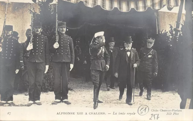 51-Chalons Sur Marne-Visite Alphonse Xiii-N�2155-A/0125