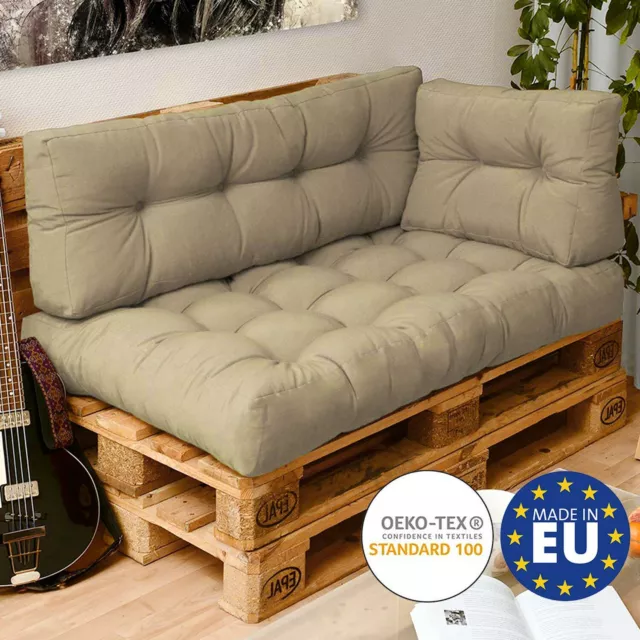 Palettenkissen Sitzkissen Palettenpolster Rückenkissen Sofa Palettensofa Polster