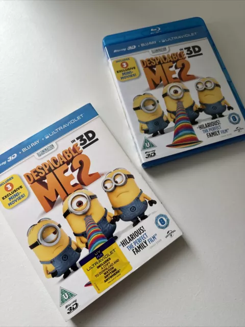 Despicable Me 2 (Blu-ray 3D, 2013)