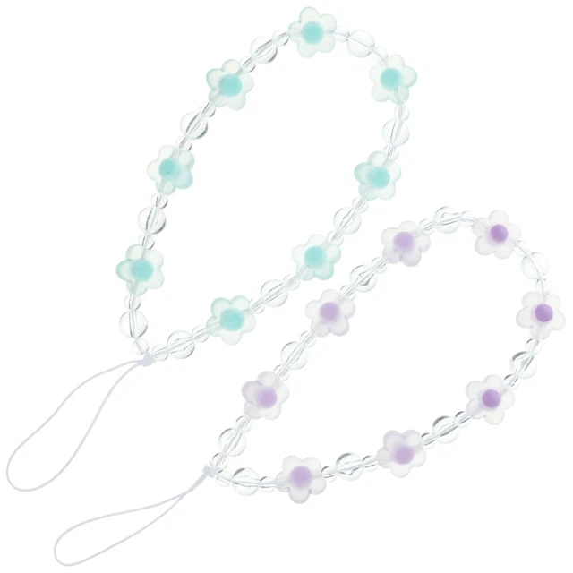 2 Pcs Phone Lanyard Wrist Strap for Mobile Chain Accessories 2