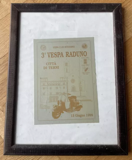 Cartaceo vespa club d’italia Raduno Turistico Sportivo Vespistico Piaggio Badge