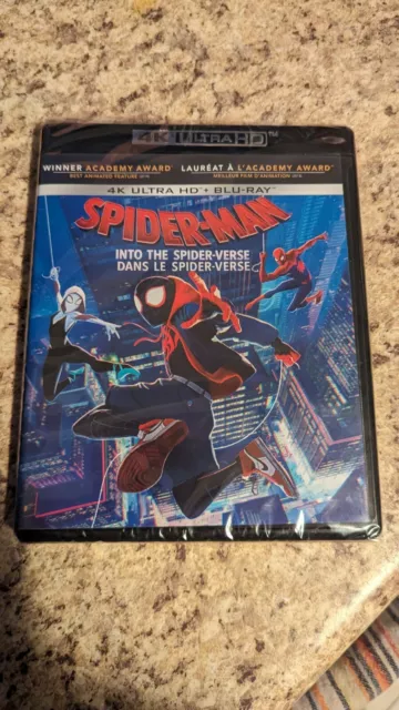 Spider-Man: Into the Spider-Verse 4K UHD Blu-ray Brand New