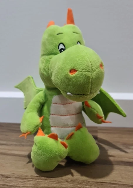 KINDER SURPRISE GREEN Dragon Plush Stuffed Animal Soft Toy 25cm by