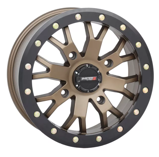 System 3 Sb4 Bl Wheel 15X7 6+1 (+45Mm) 4/156 Matte Bronze/Black 15S3-3256