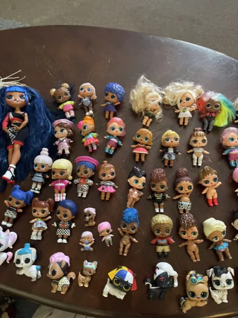 Huge LOL Surprise Doll Lot 50+Dolls & Lots Of Accessories