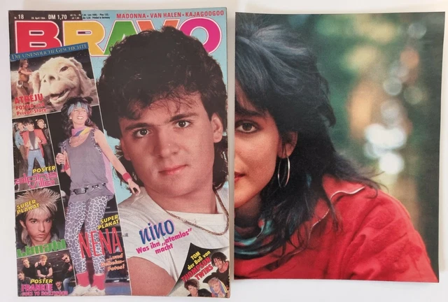 Bravo 18 vom 26.4.1984 Nino de Angelo / Madonna / Udo Lindenberg / Nena (C1221)