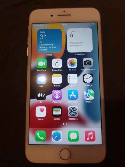 Apple iPhone 7 Plus - 128 Go - Argent (Désimlocké)