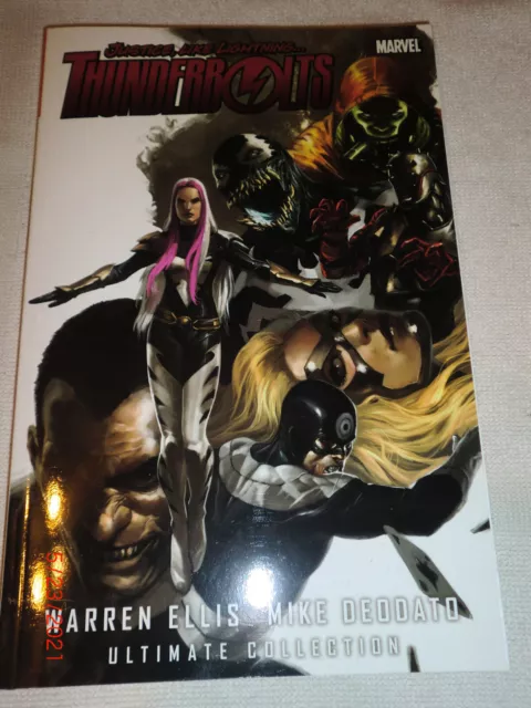 Thunderbolts TPB Rare OOP Rare Warren Ellis Defenders Avengers Marvel Spiderman