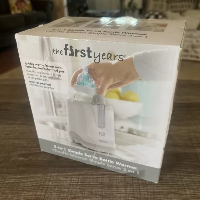 The First Years Y1095 Quick Serve Bottle Warmer NEW SEALED IN BOX