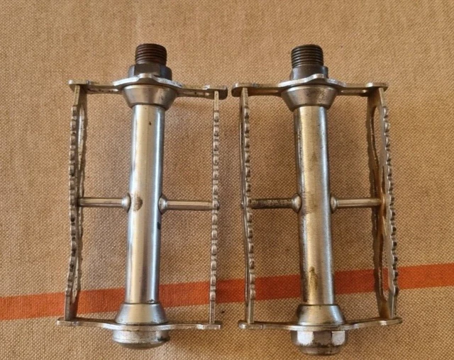Vintage french Pédales Lyotard 79 - 9/16x20 Old bike Eroica Vintage french Pédales Lyotard 79 - 9/16x20 Old bike Eroica