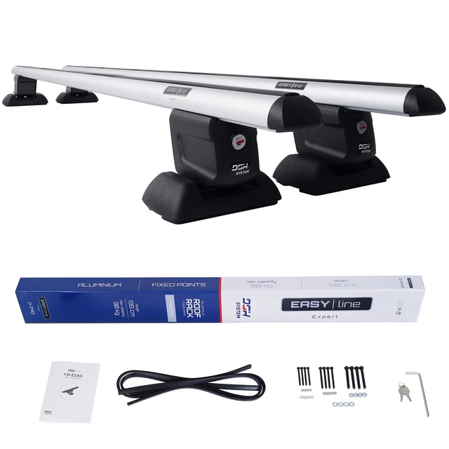 BARRES DE TOIT pour Citroen C4 Aircross SUV 2012-2017 verrouillable 135 ...