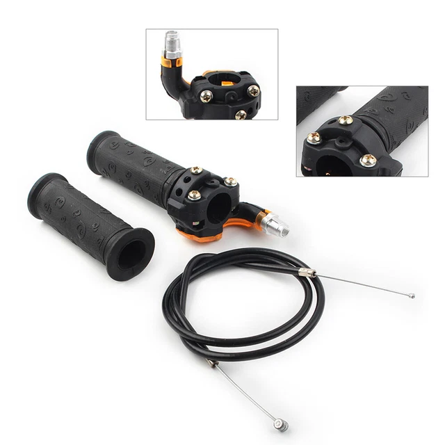 For 47cc/49cc Mini Pocket Dirt Bike Quad Twist Throttle Accelerator Grip Cable