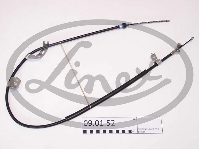 Handbremsseil Bremsseil Paar Hinten Linex 090152 2Pcs P Für Citroën C1 1L,1.4L 2
