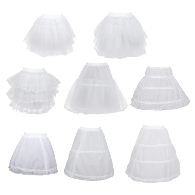 Flower Girl Crinoline Petticoat Clothing Accessories Wedding Accessories Short
