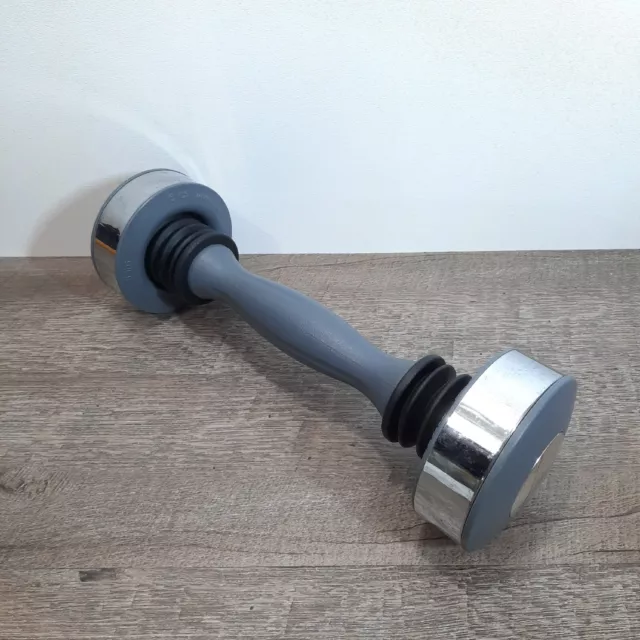 Shake Weight 5lb Pound Dumbbell Hand Grey Exercise Gray Work Out Unisex Fitness